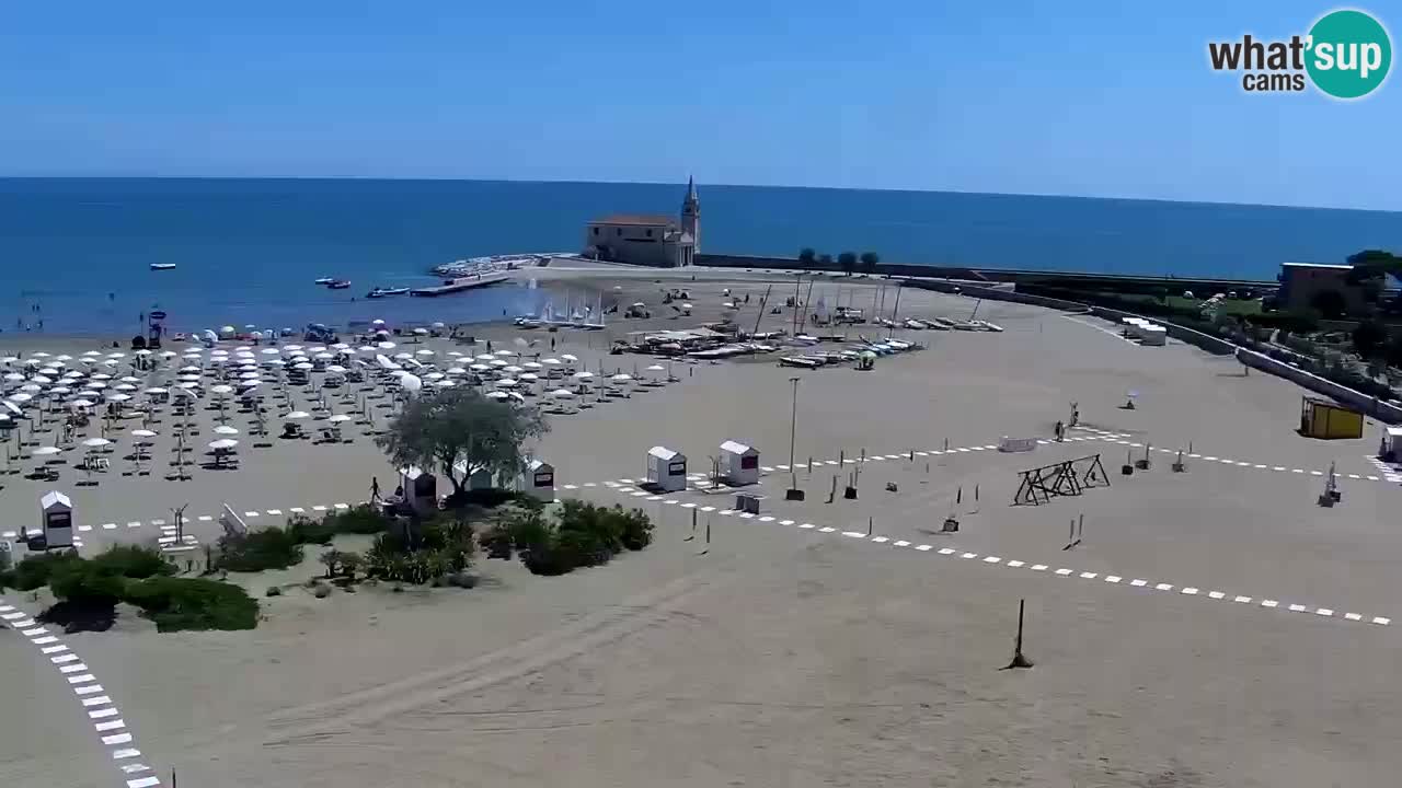 Caorle web kamera plaža Levante – Hotel Stellamare