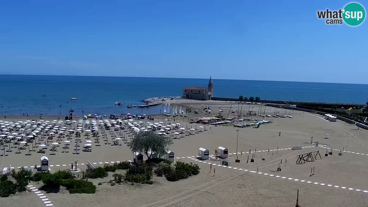 Webcam Caorle Spiaggia Levante – Hotel Stellamare