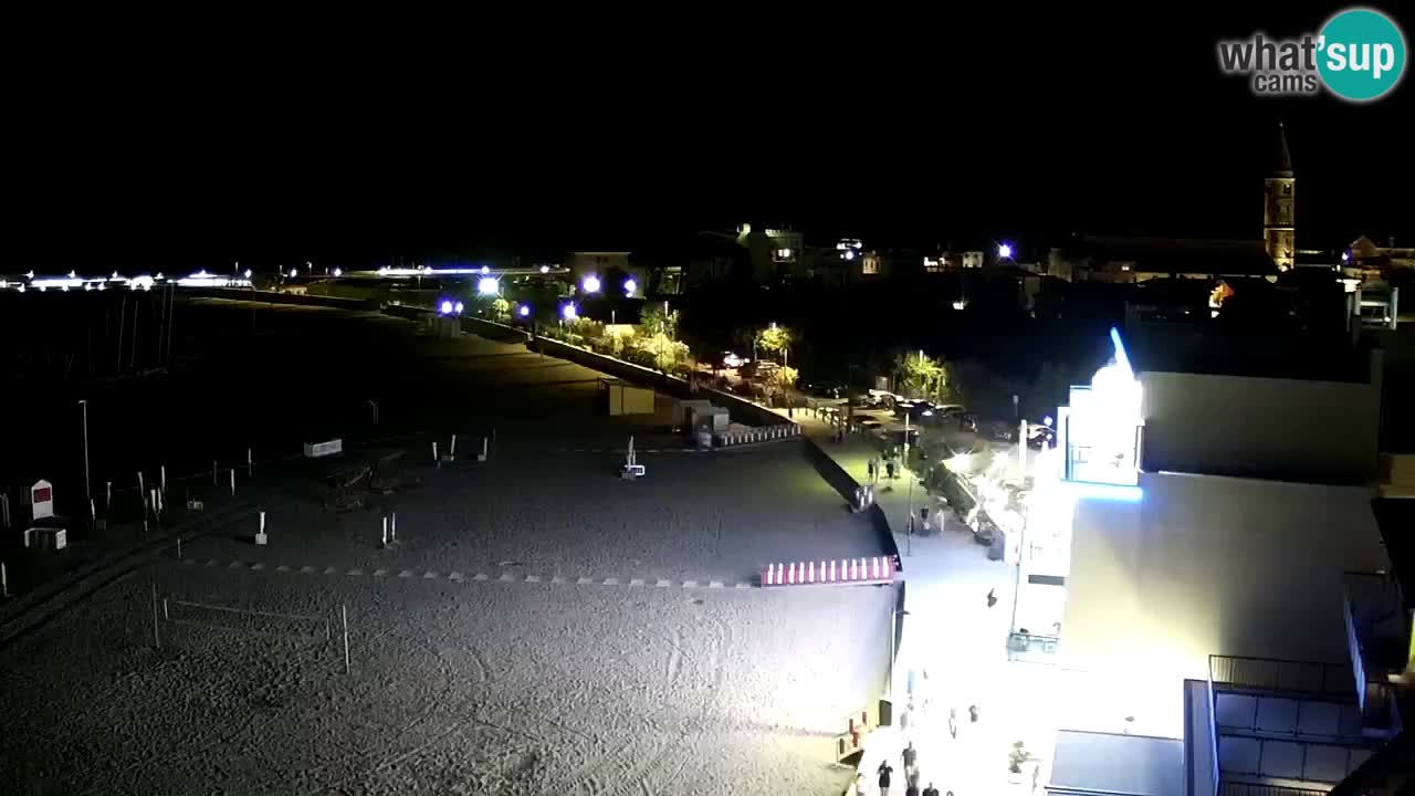 Caorle web kamera plaža Levante – Hotel Stellamare