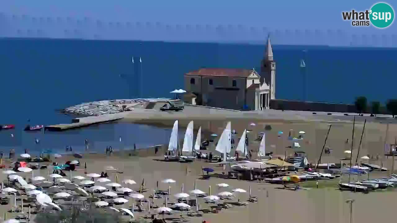 Caorle web kamera plaža Levante – Hotel Stellamare
