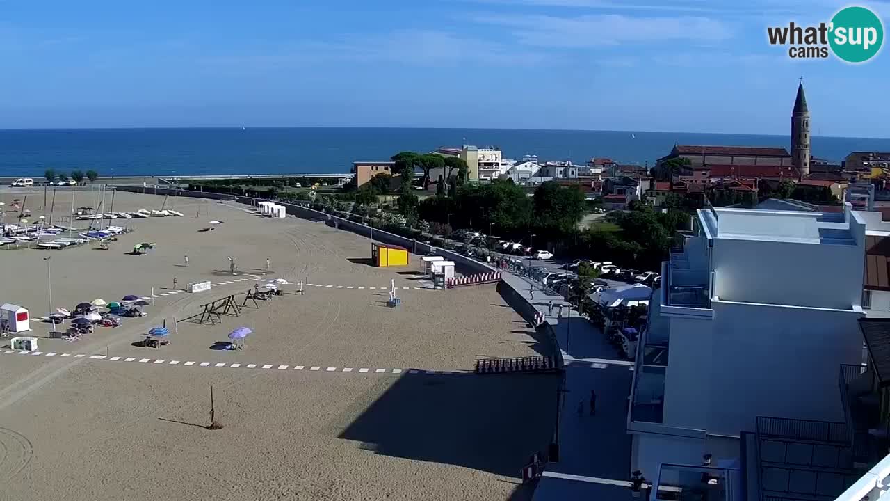 Webcam Caorle Levante beach live