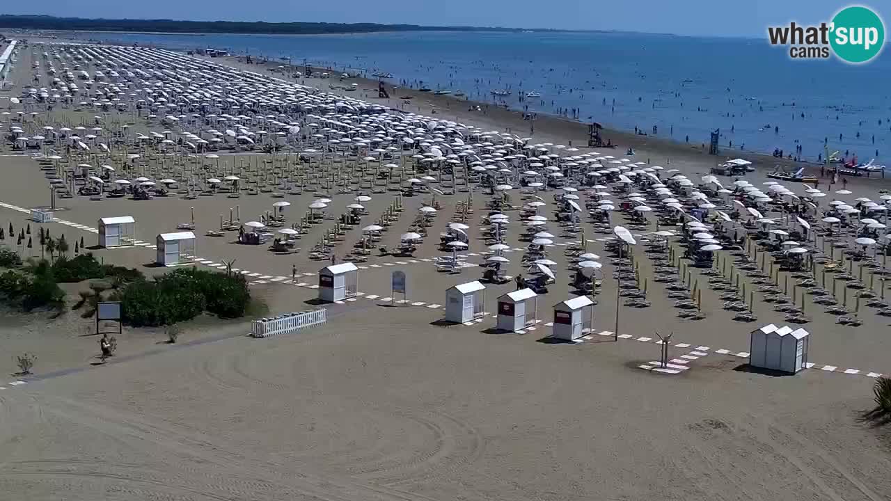 Webcam Caorle – La spiaggia di Levante – Hotel Stellamare