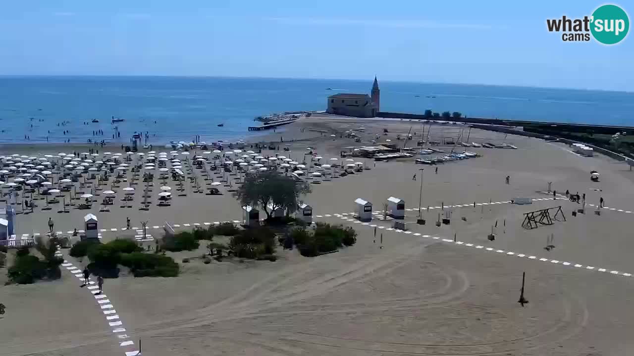 Caorle web kamera plaža Levante – Hotel Stellamare