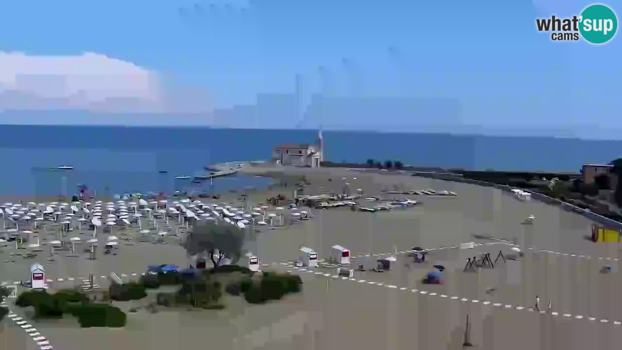 Webcam Caorle Levante beach live
