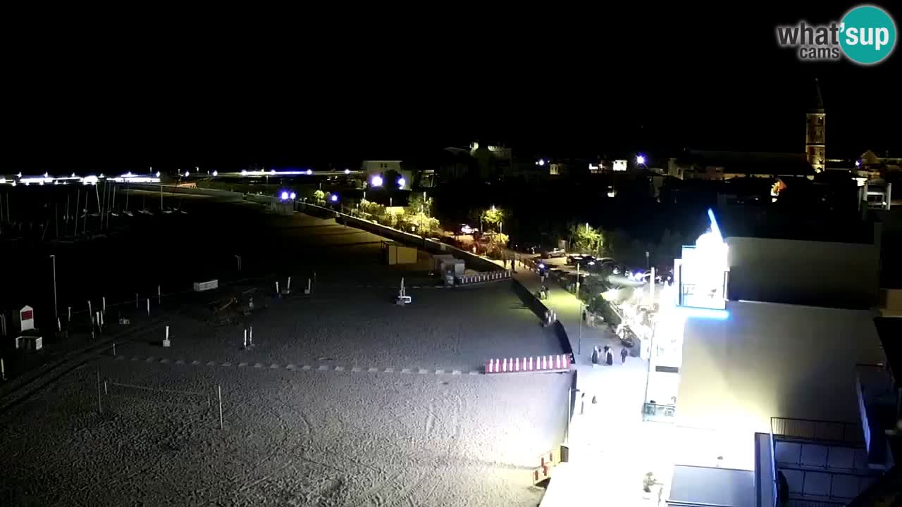 Caorle plaža Levante Spletna kamera  – Hotel Stellamare