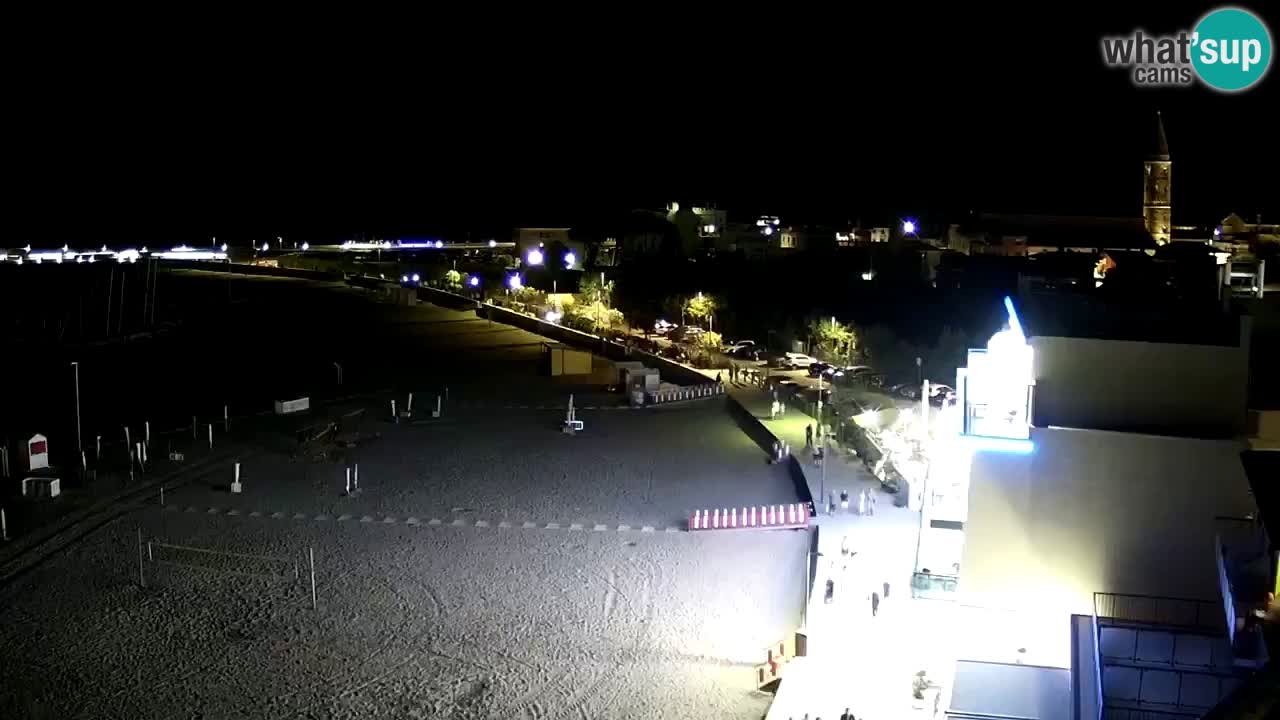 Caorle plaža Levante Spletna kamera  – Hotel Stellamare