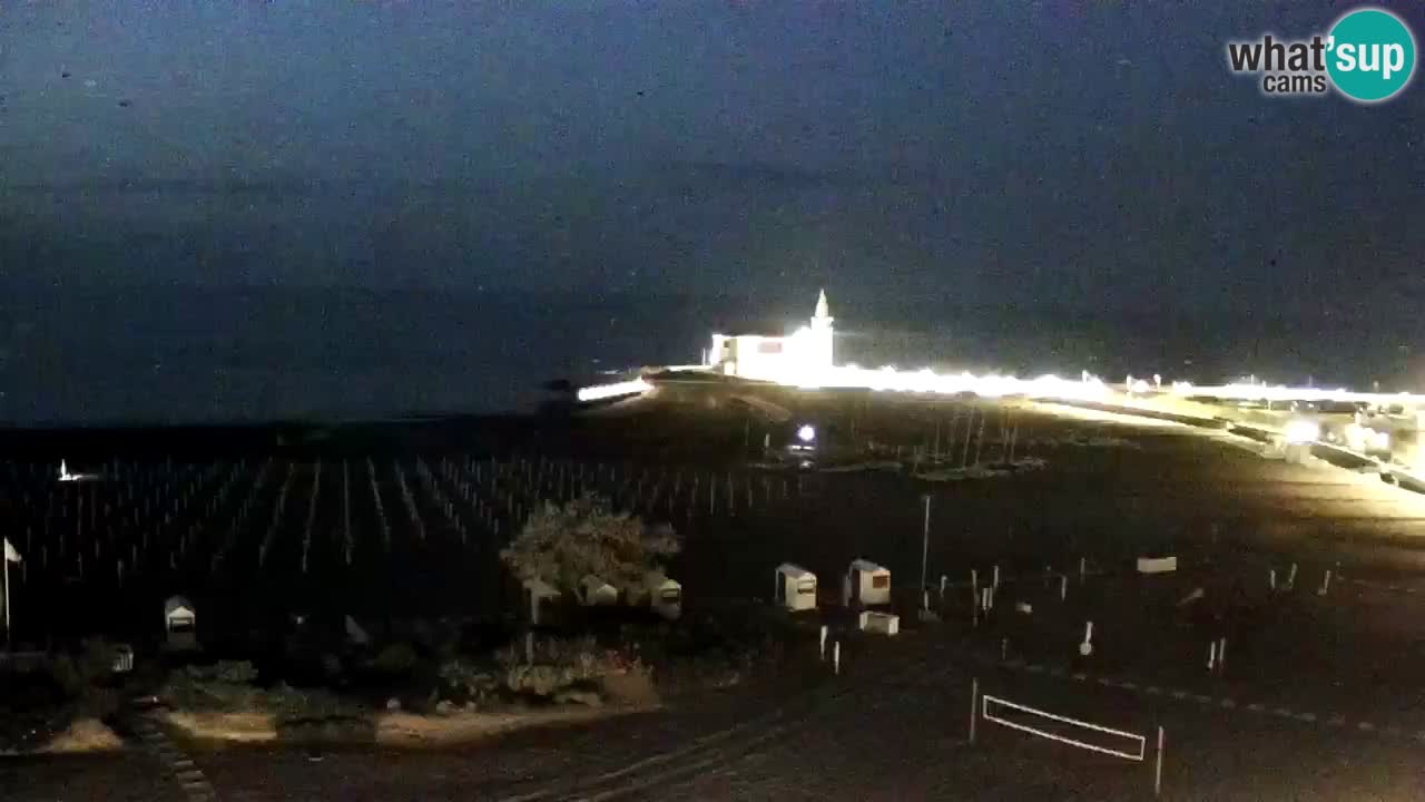 Webcam Caorle Levante beach live