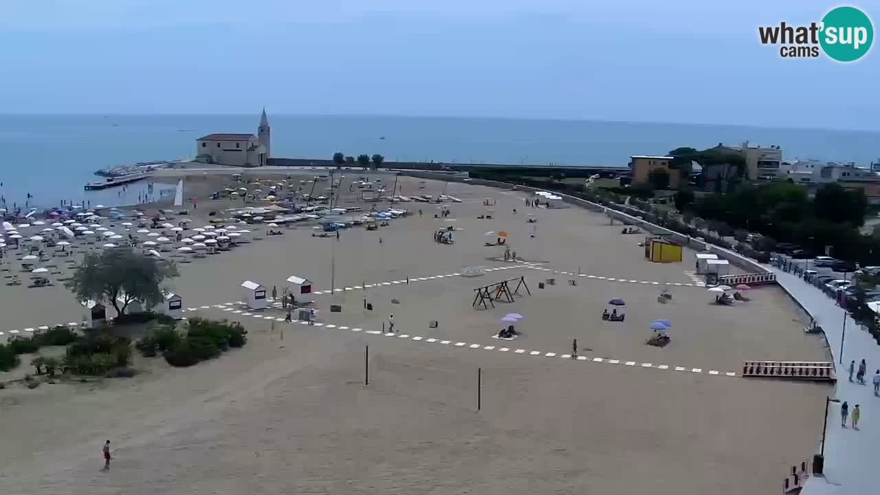 Webcam Caorle Levante beach live