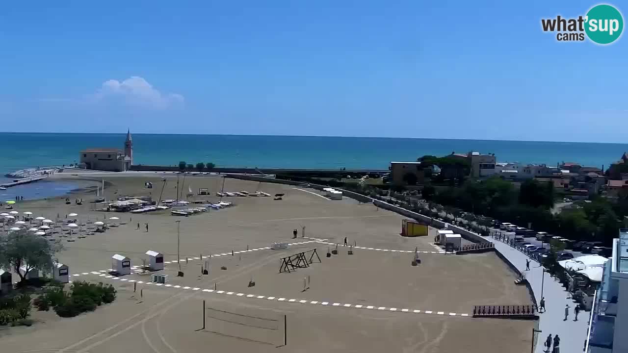 Caorle livecam Levante Strand – Hotel Stellamare