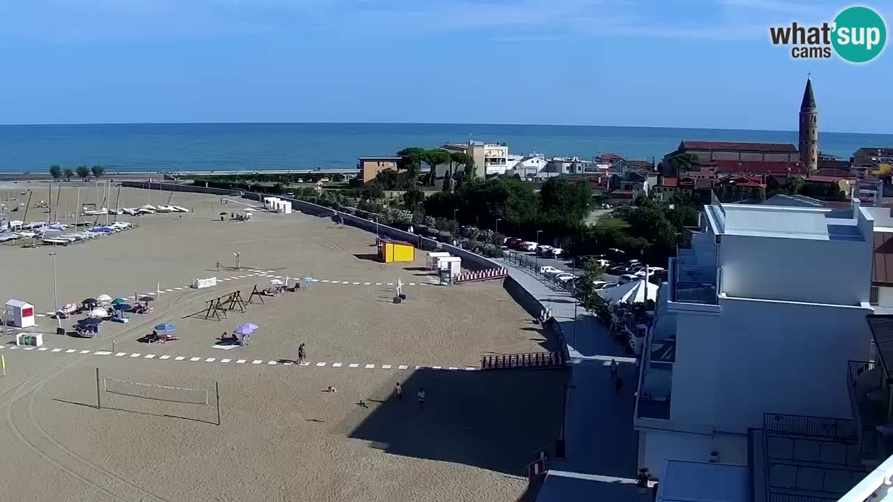 Webcam Caorle Levante beach live