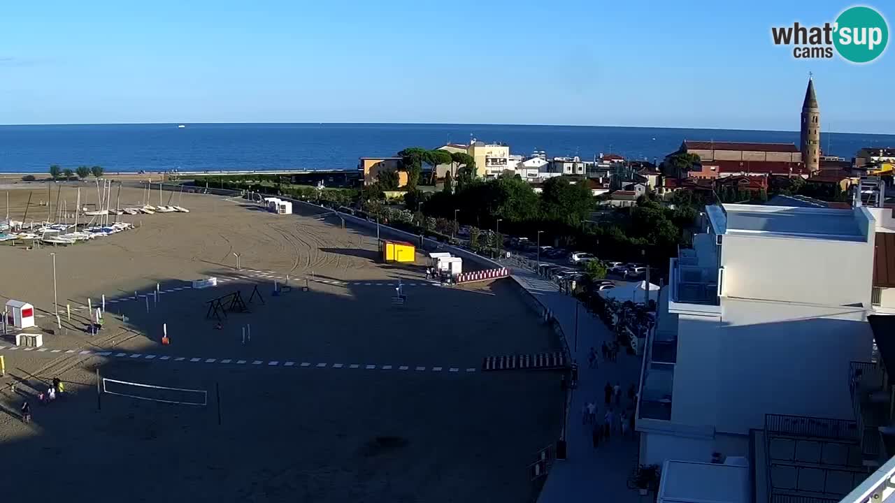 Webcam Caorle Levante beach live
