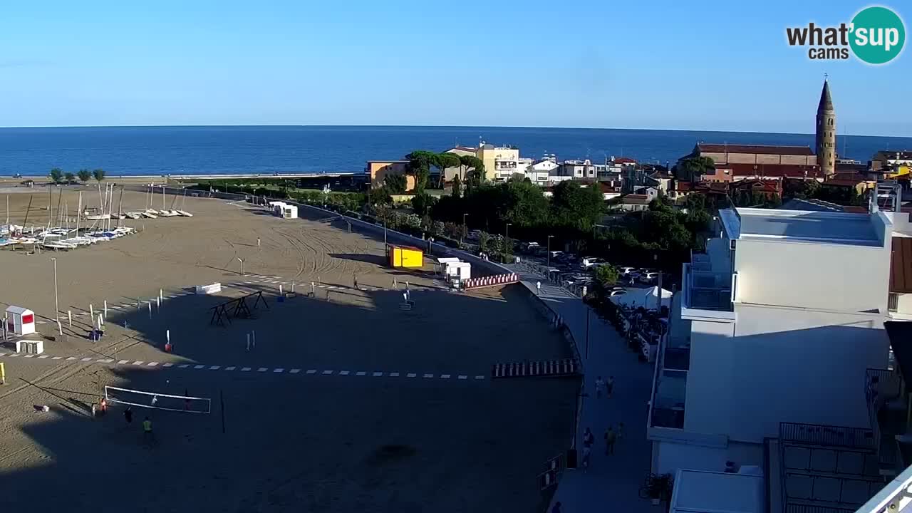 Caorle livecam Levante Strand – Hotel Stellamare