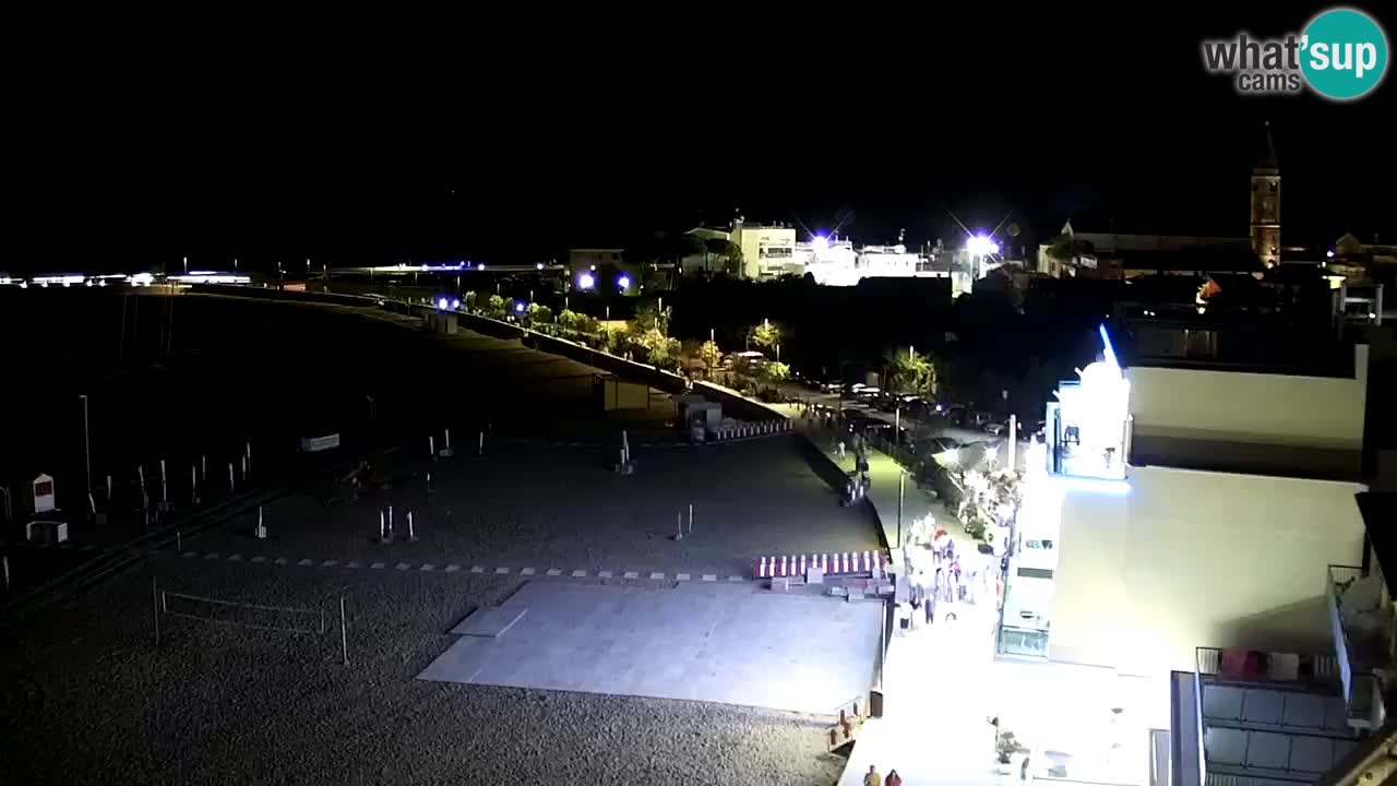 Caorle web kamera plaža Levante – Hotel Stellamare