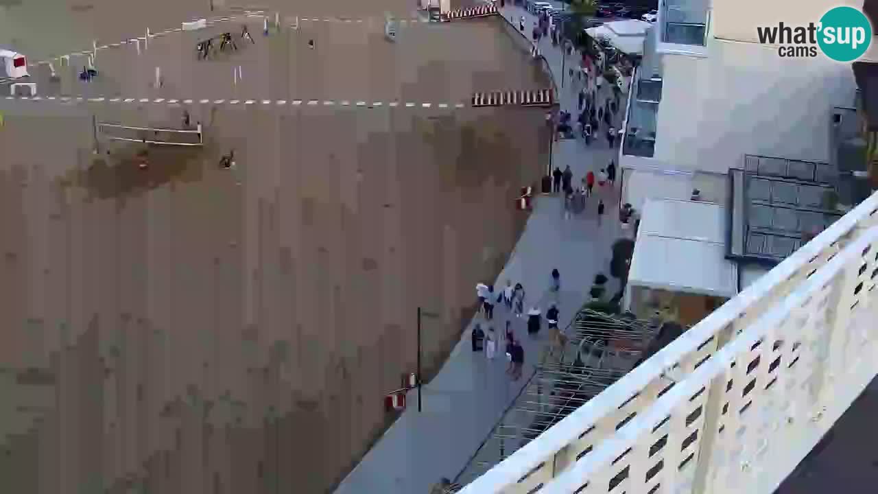Webcam Caorle – La spiaggia di Levante – Hotel Stellamare
