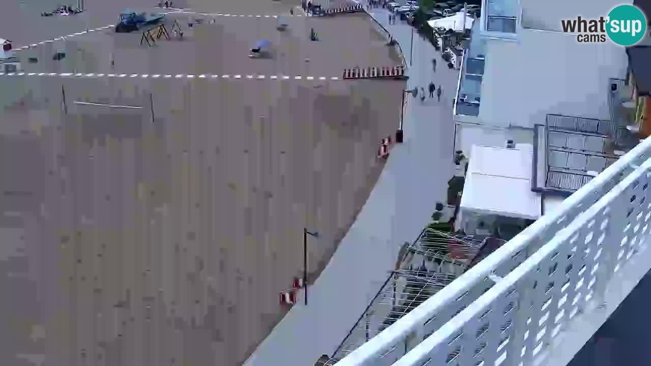 Caorle Playa Levante camera web | Hotel Stellamare