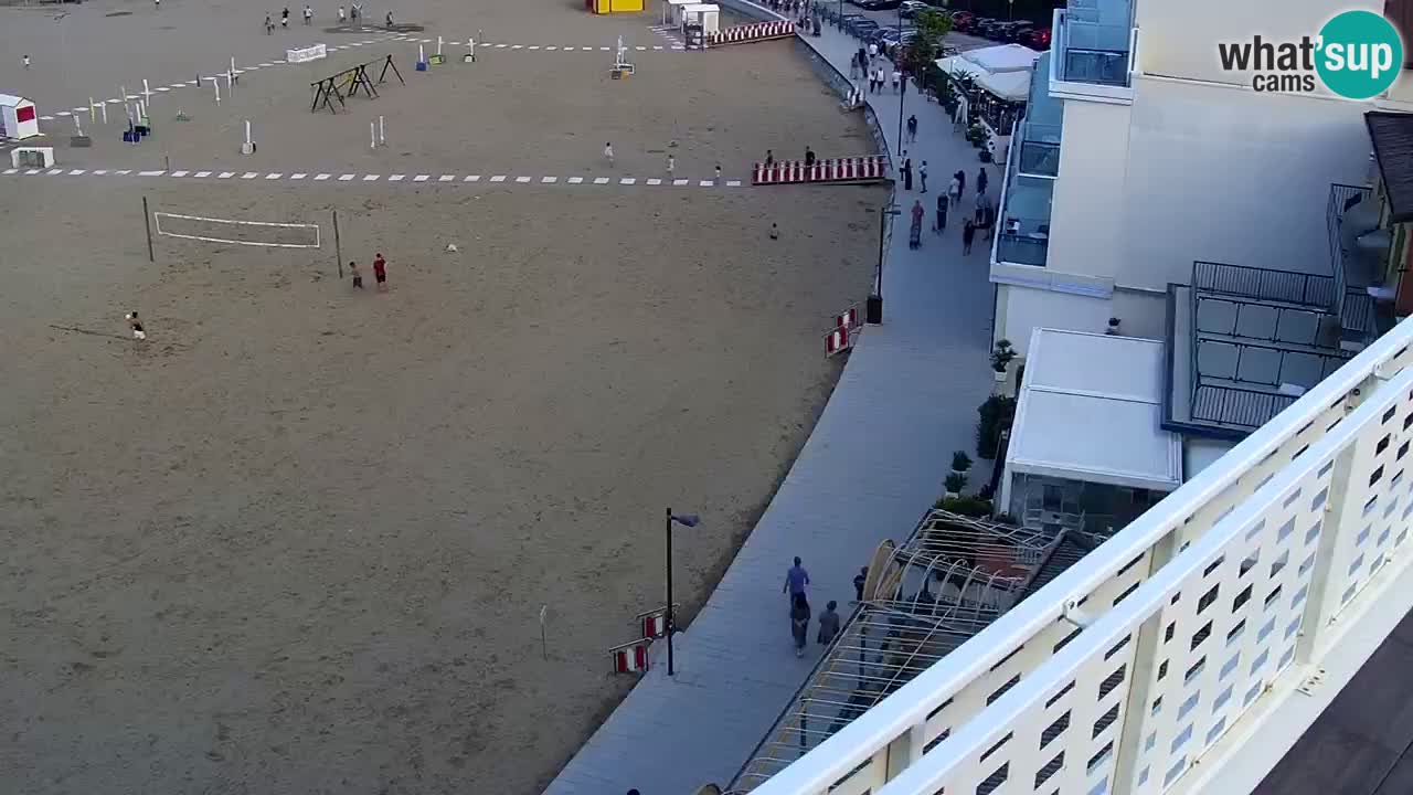 Livecam Caorle Plage de Levante – Hotel Stellamare