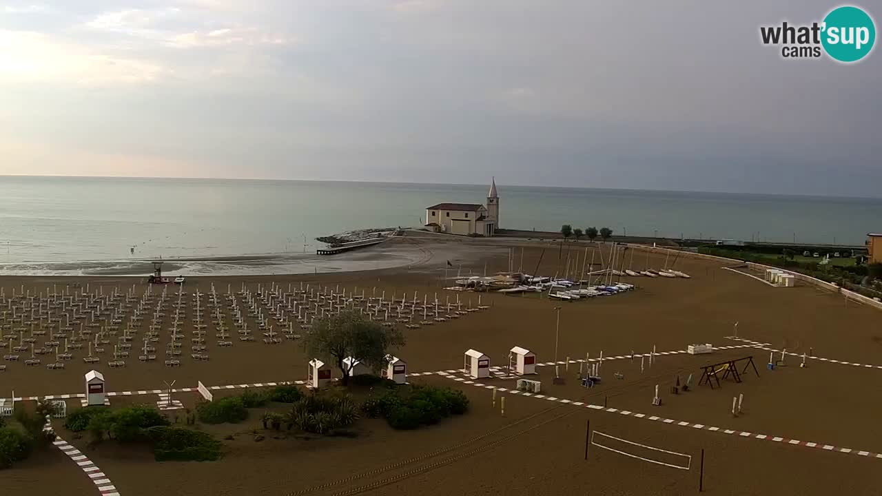 Webcam Caorle Levante beach live