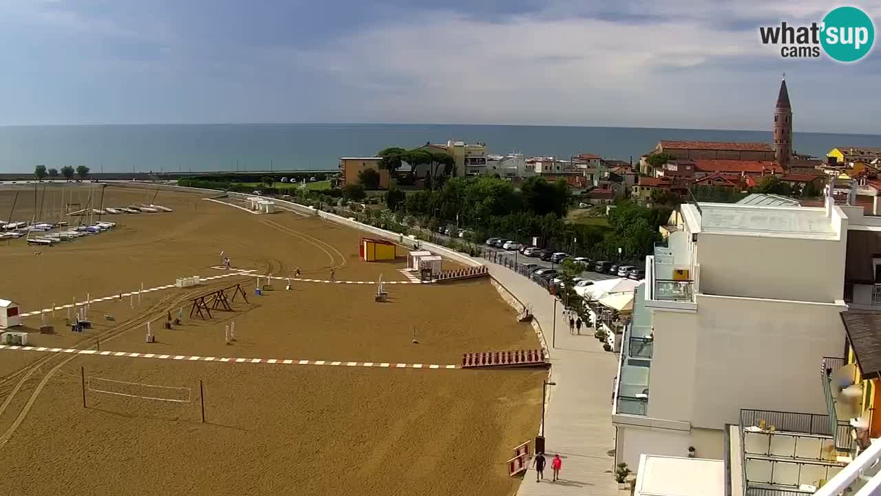 Webcam Caorle Levante beach live