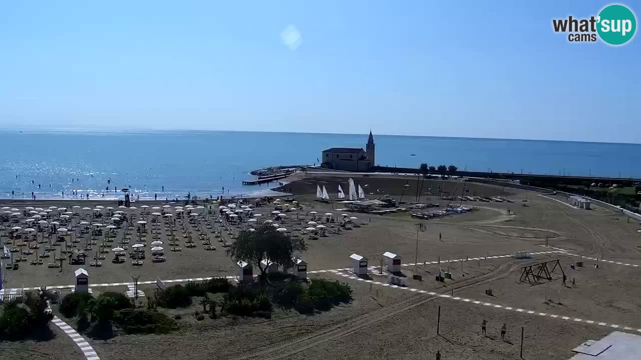 Webcam Caorle Levante beach live