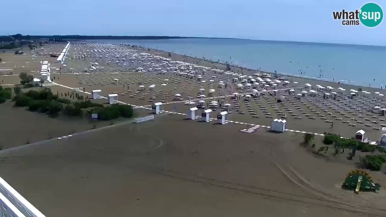Livecam Caorle Plage de Levante – Hotel Stellamare