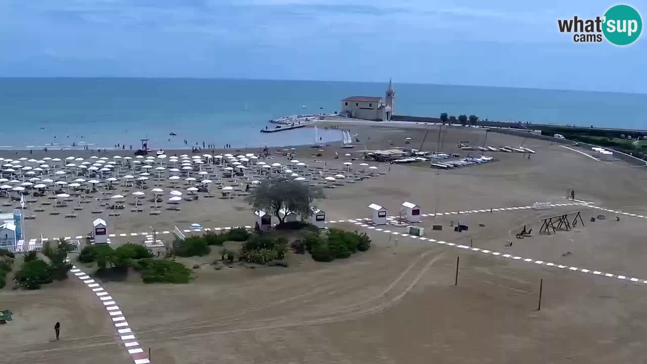 Caorle web kamera plaža Levante – Hotel Stellamare