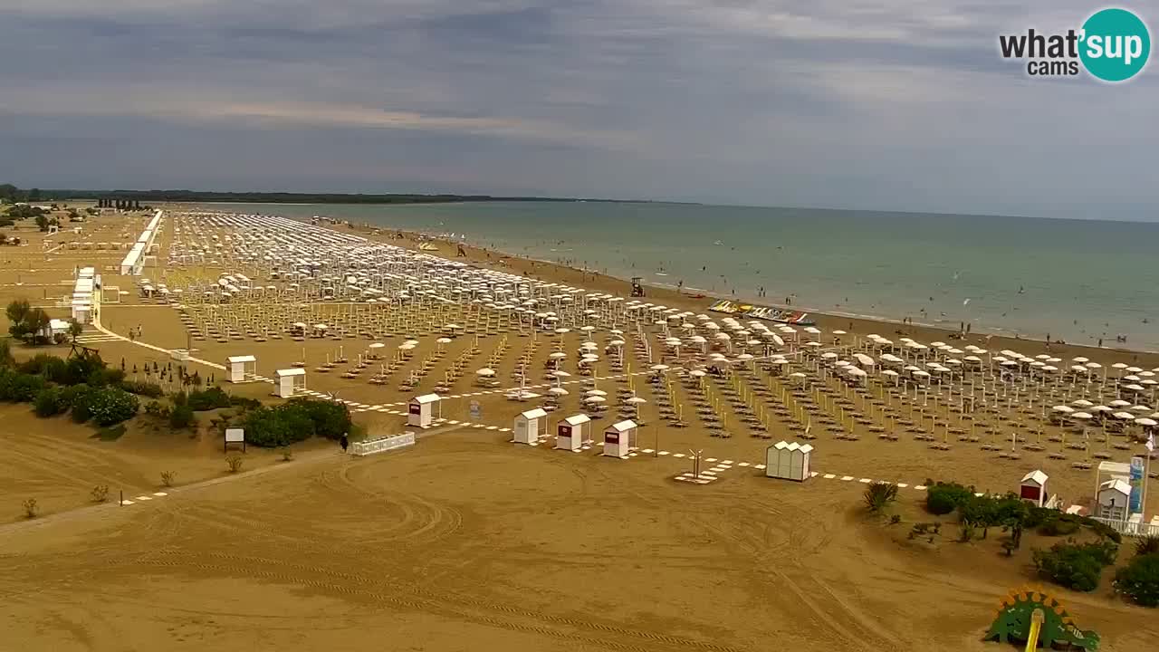 Webcam Caorle – La spiaggia di Levante – Hotel Stellamare