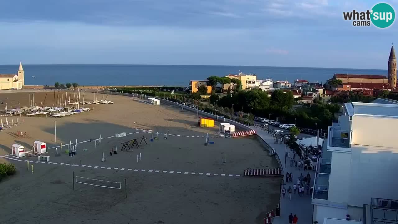 Caorle livecam Levante Strand – Hotel Stellamare