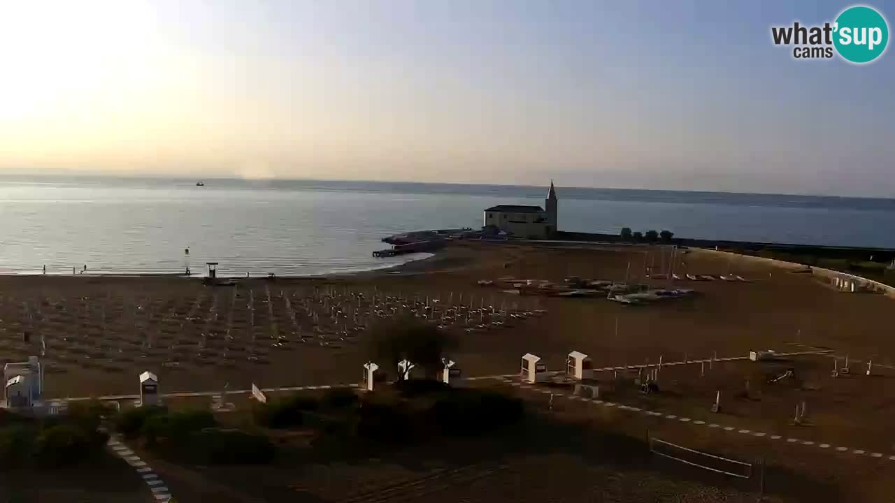 Caorle plaža Levante Spletna kamera  – Hotel Stellamare