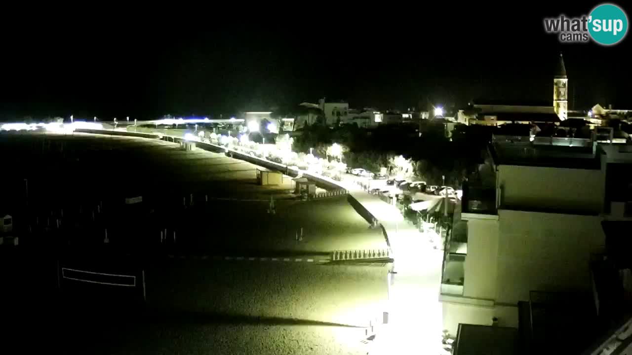 Caorle plaža Levante Spletna kamera  – Hotel Stellamare