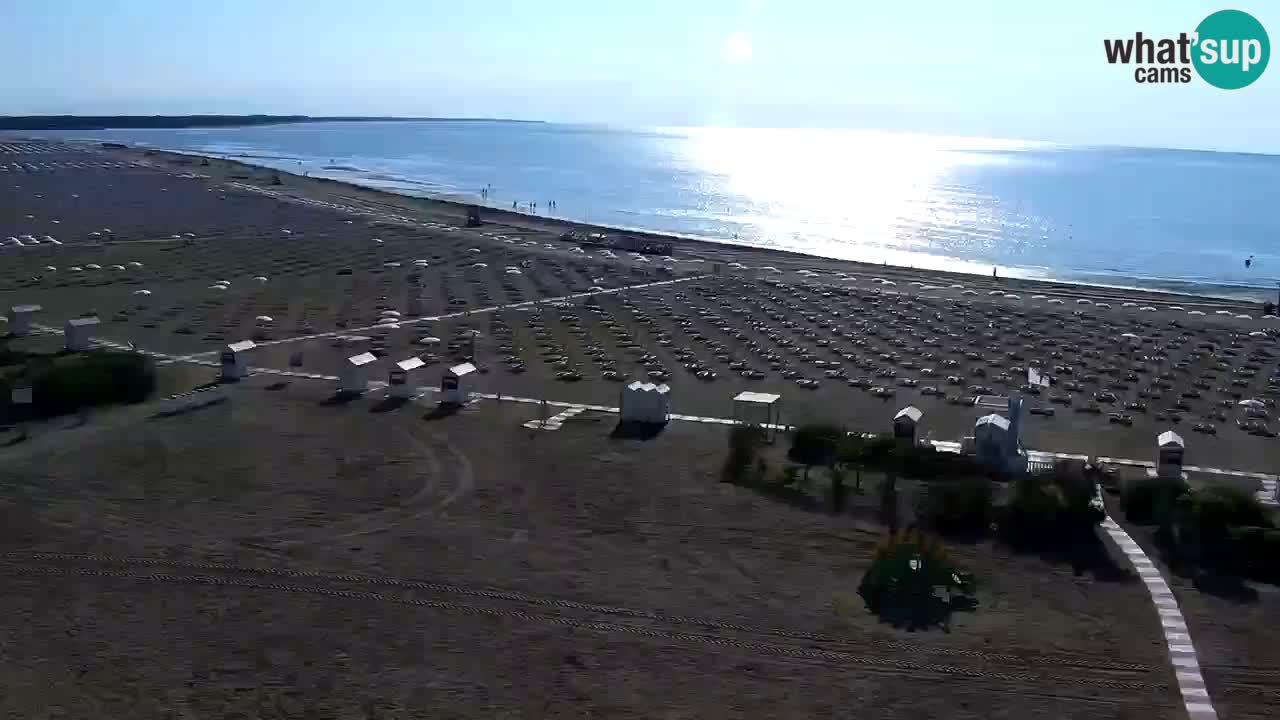 Caorle web kamera plaža Levante – Hotel Stellamare