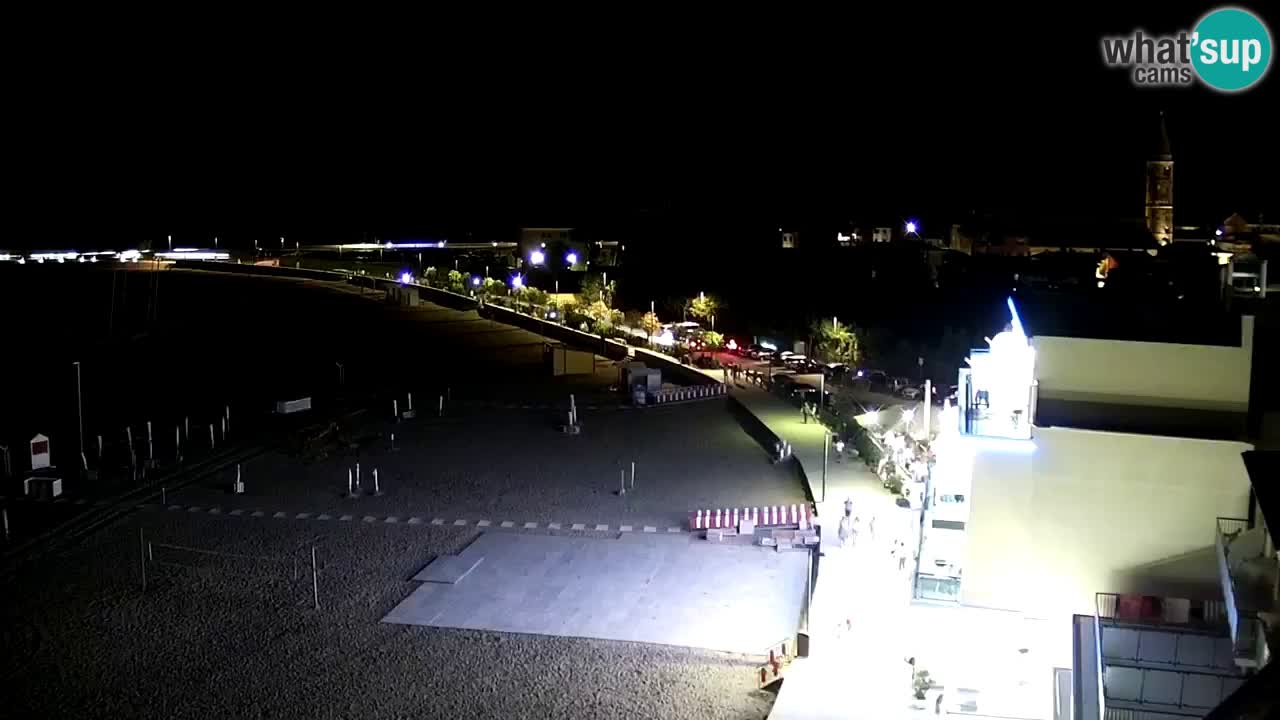 Caorle web kamera plaža Levante – Hotel Stellamare