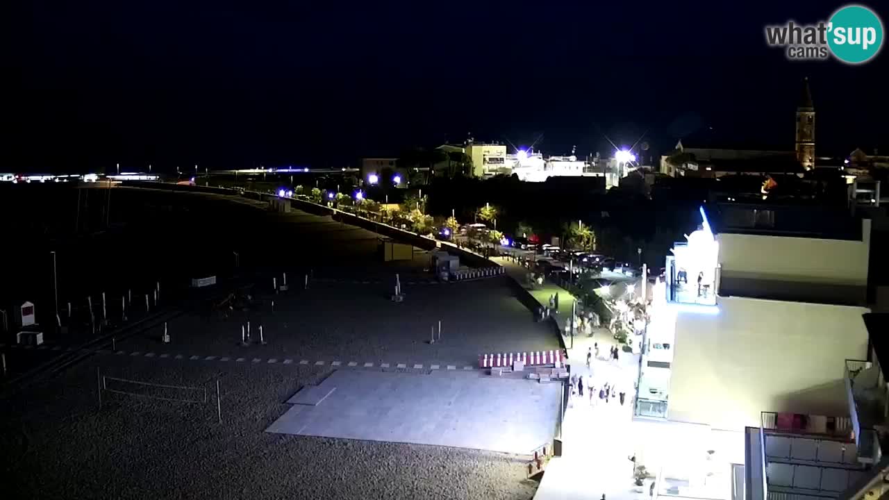 Livecam Caorle Plage de Levante – Hotel Stellamare