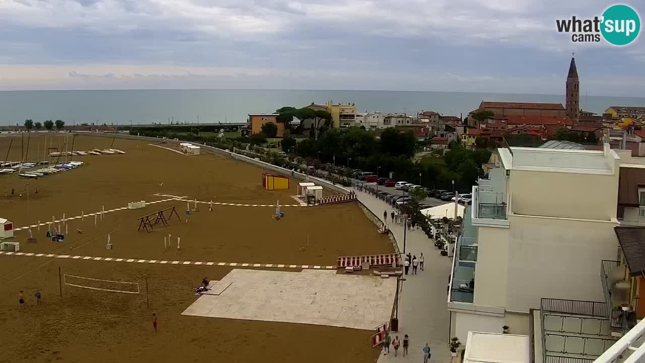 Webcam Caorle Spiaggia Levante – Hotel Stellamare