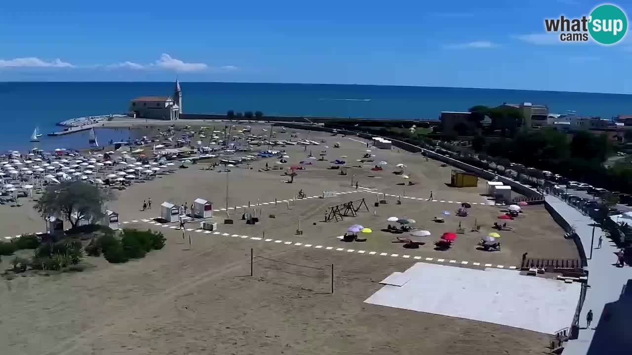 Caorle livecam Levante Strand – Hotel Stellamare