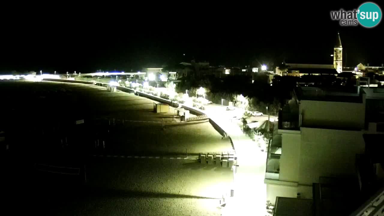 Caorle Playa Levante camera web | Hotel Stellamare