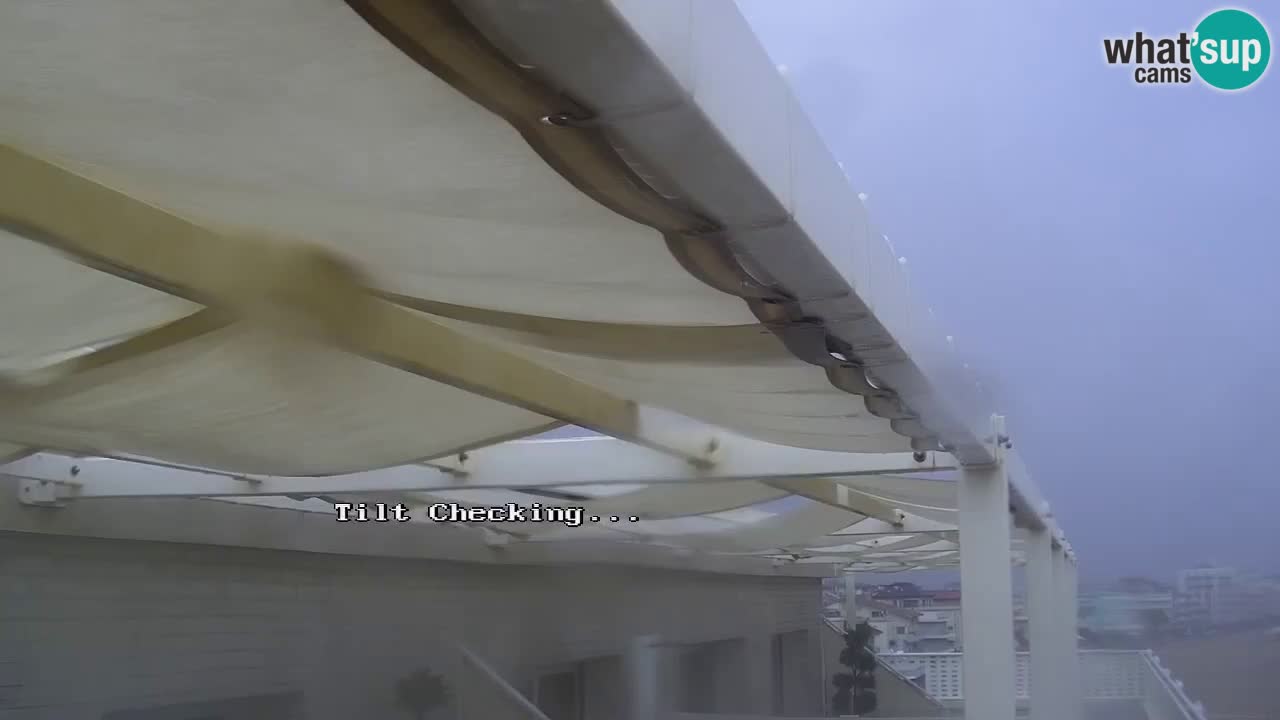 Caorle plaža Levante Spletna kamera  – Hotel Stellamare