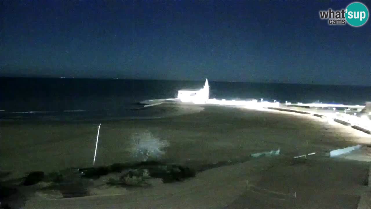 Caorle Playa Levante camera web | Hotel Stellamare