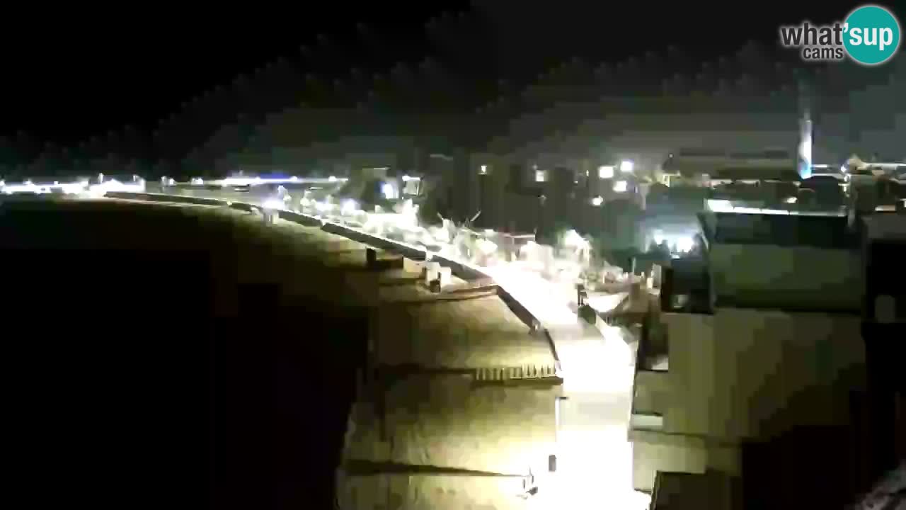 Caorle plaža Levante Spletna kamera  – Hotel Stellamare