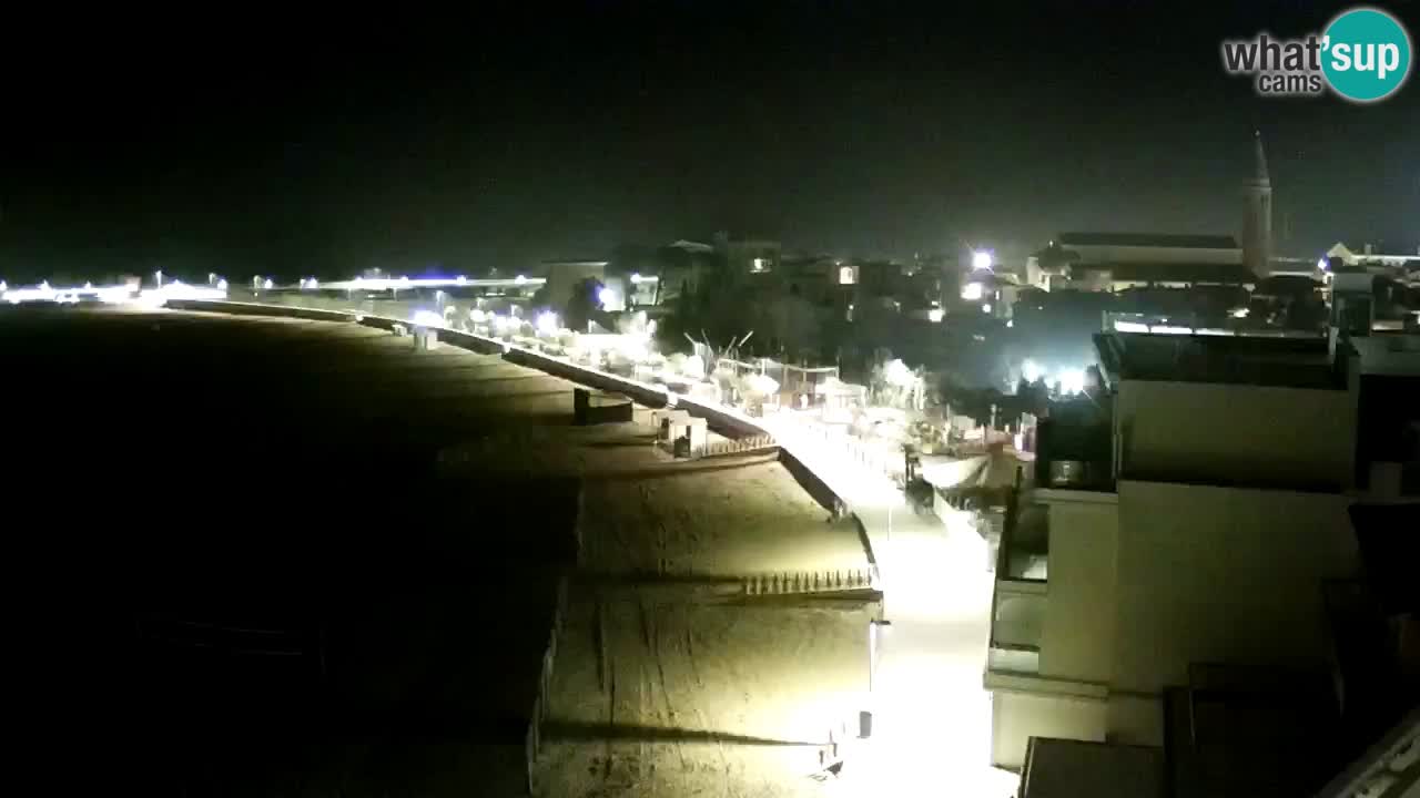 Webcam Caorle – La spiaggia di Levante – Hotel Stellamare