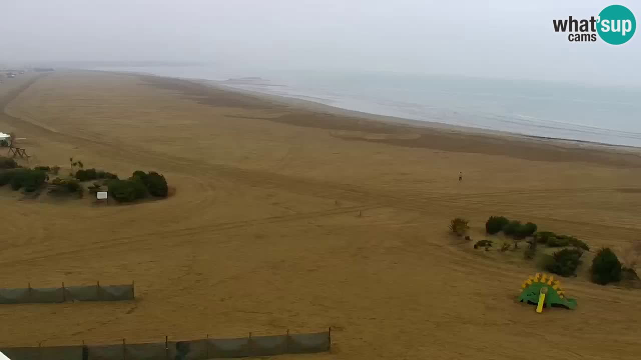 Caorle plaža Levante Spletna kamera  – Hotel Stellamare