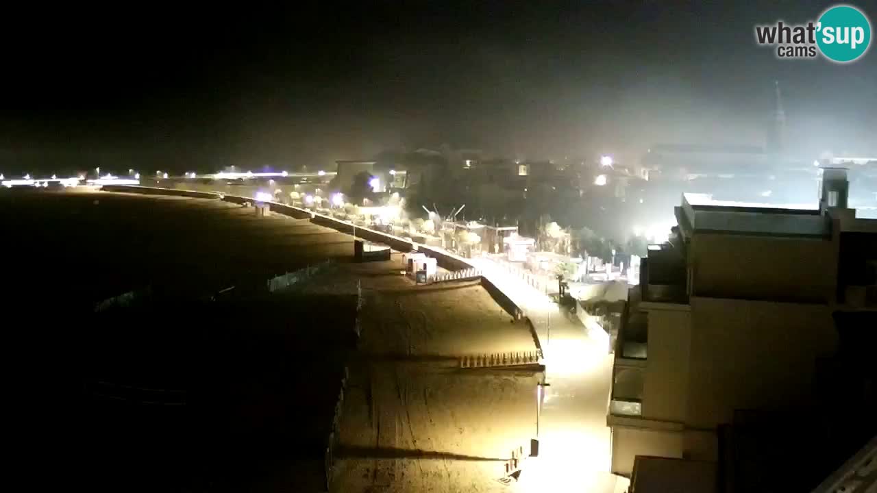 Caorle Playa Levante camera web | Hotel Stellamare