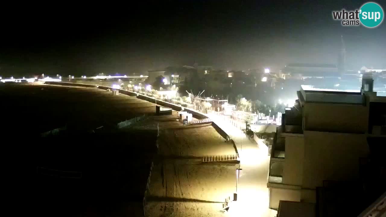 Caorle web kamera plaža Levante – Hotel Stellamare