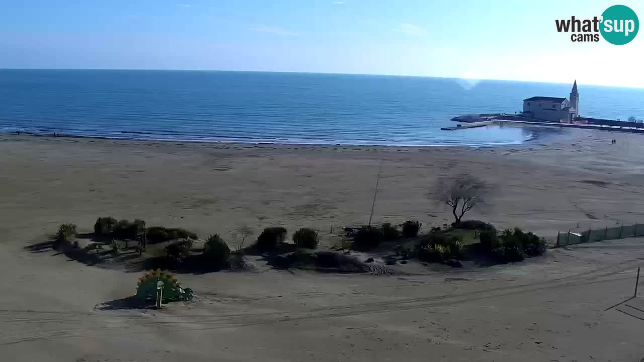 Livecam Caorle Plage de Levante – Hotel Stellamare
