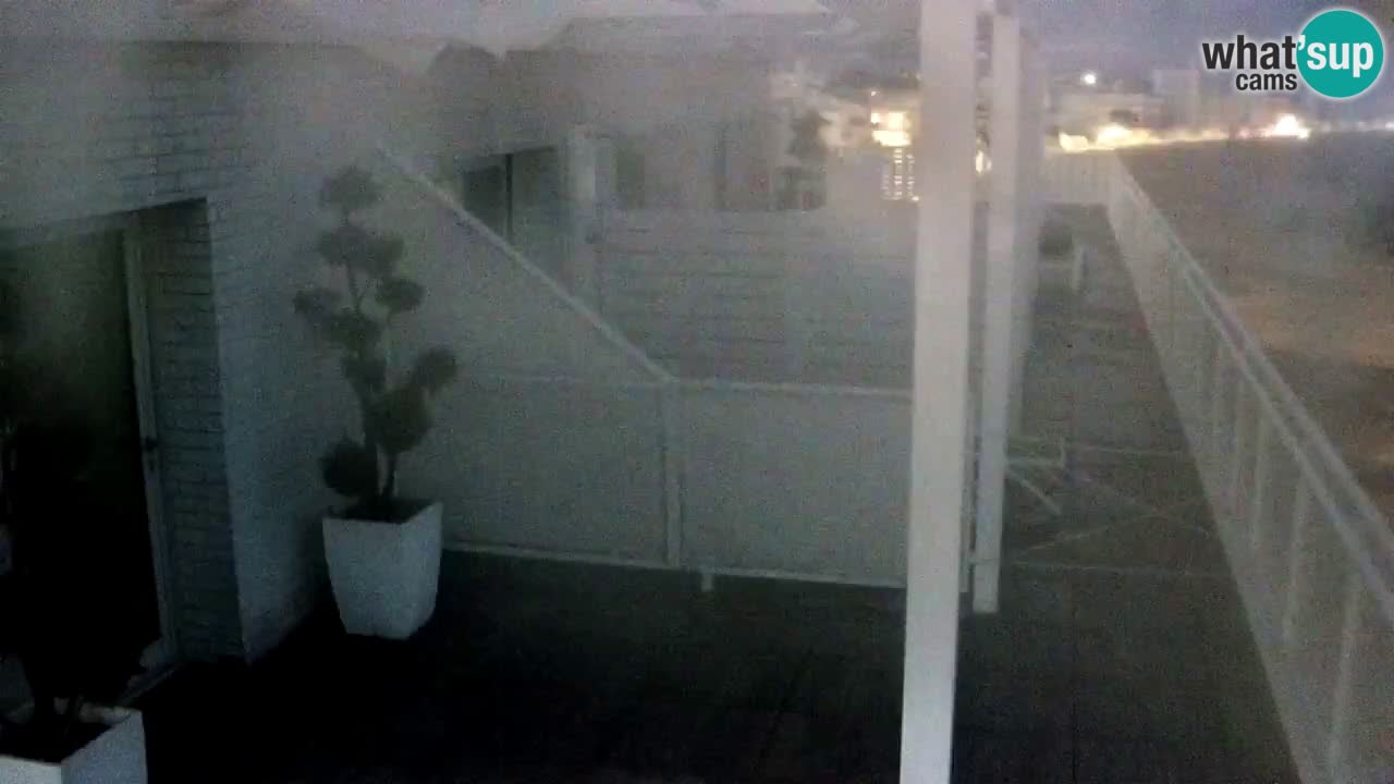 Caorle plaža Levante Spletna kamera  – Hotel Stellamare