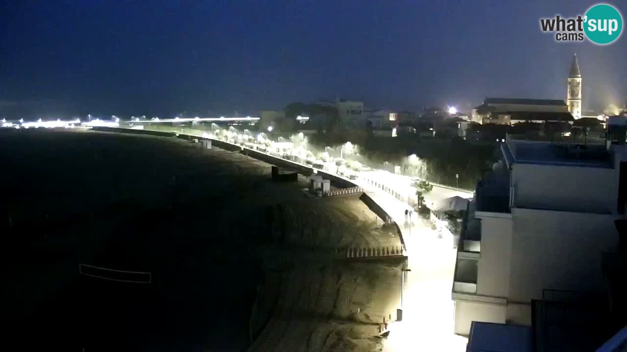 Caorle web kamera plaža Levante – Hotel Stellamare