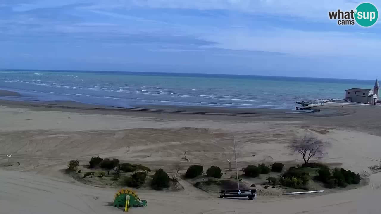 Caorle Playa Levante camera web | Hotel Stellamare