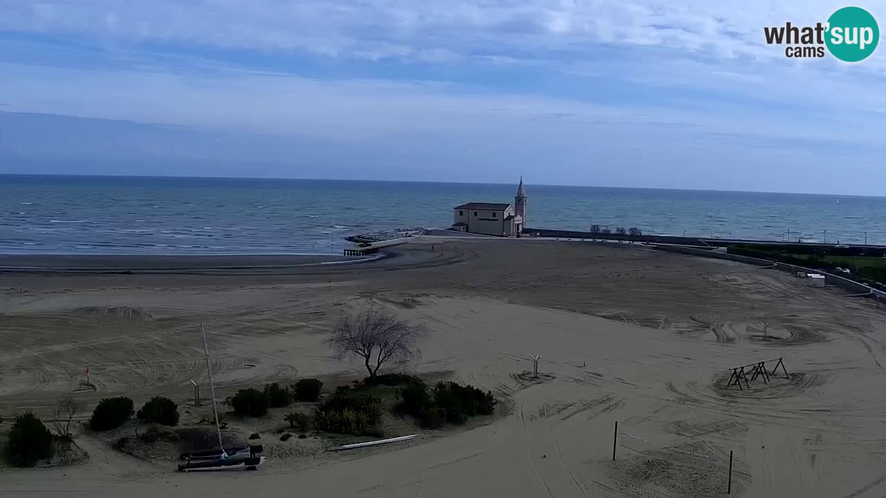 Caorle web kamera plaža Levante – Hotel Stellamare