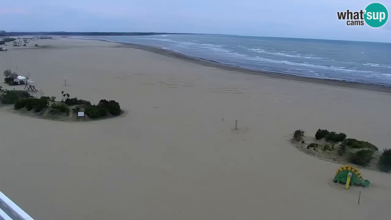 Caorle Playa Levante camera web | Hotel Stellamare