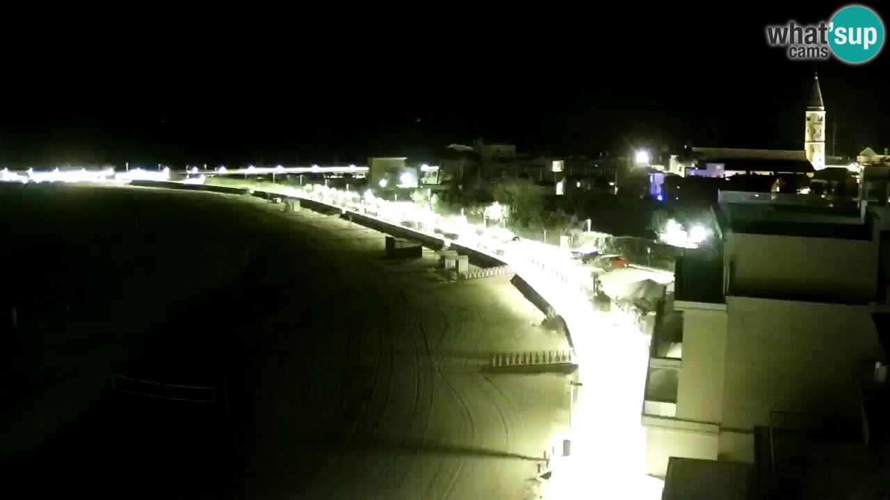 Caorle plaža Levante Spletna kamera  – Hotel Stellamare