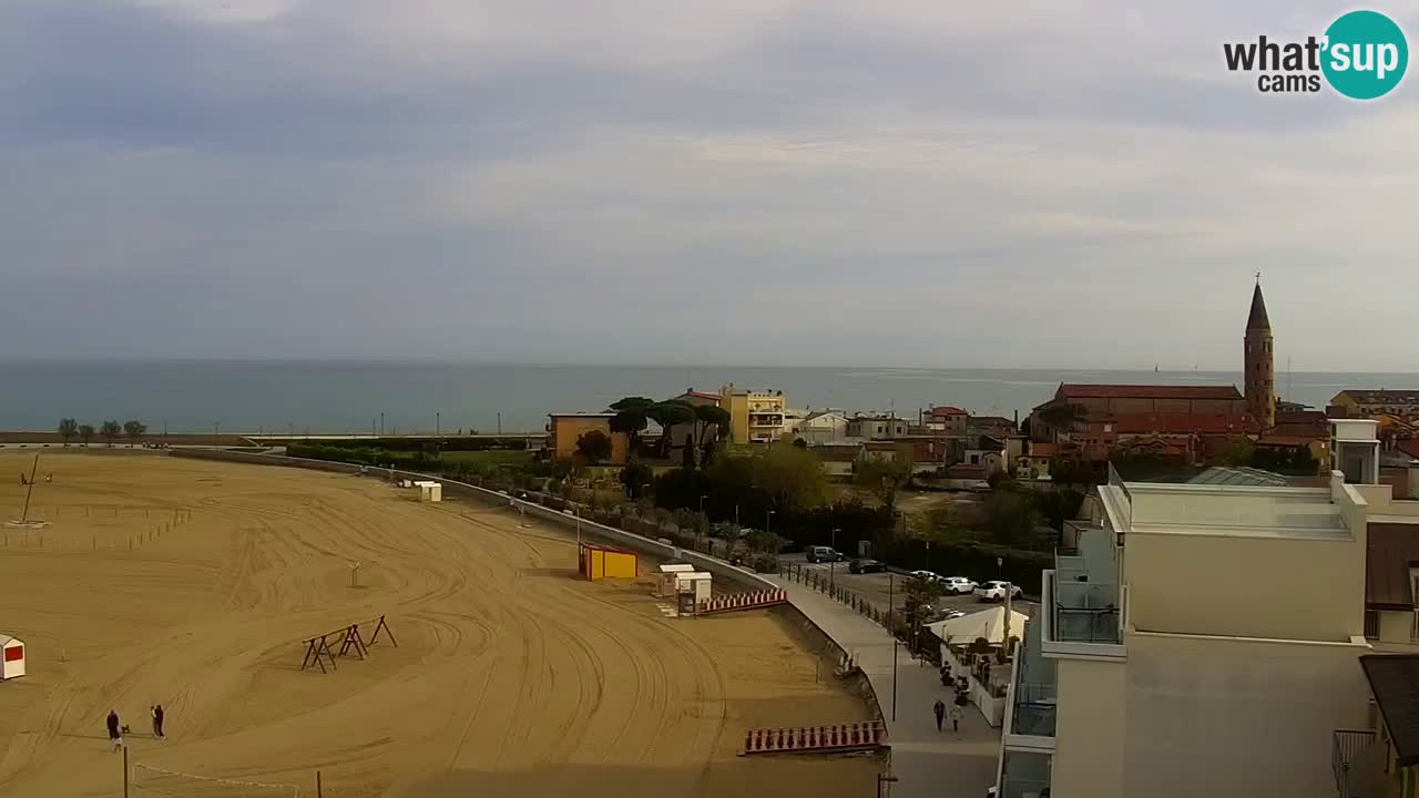 Caorle web kamera plaža Levante – Hotel Stellamare